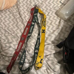 College Team Lanyards Set